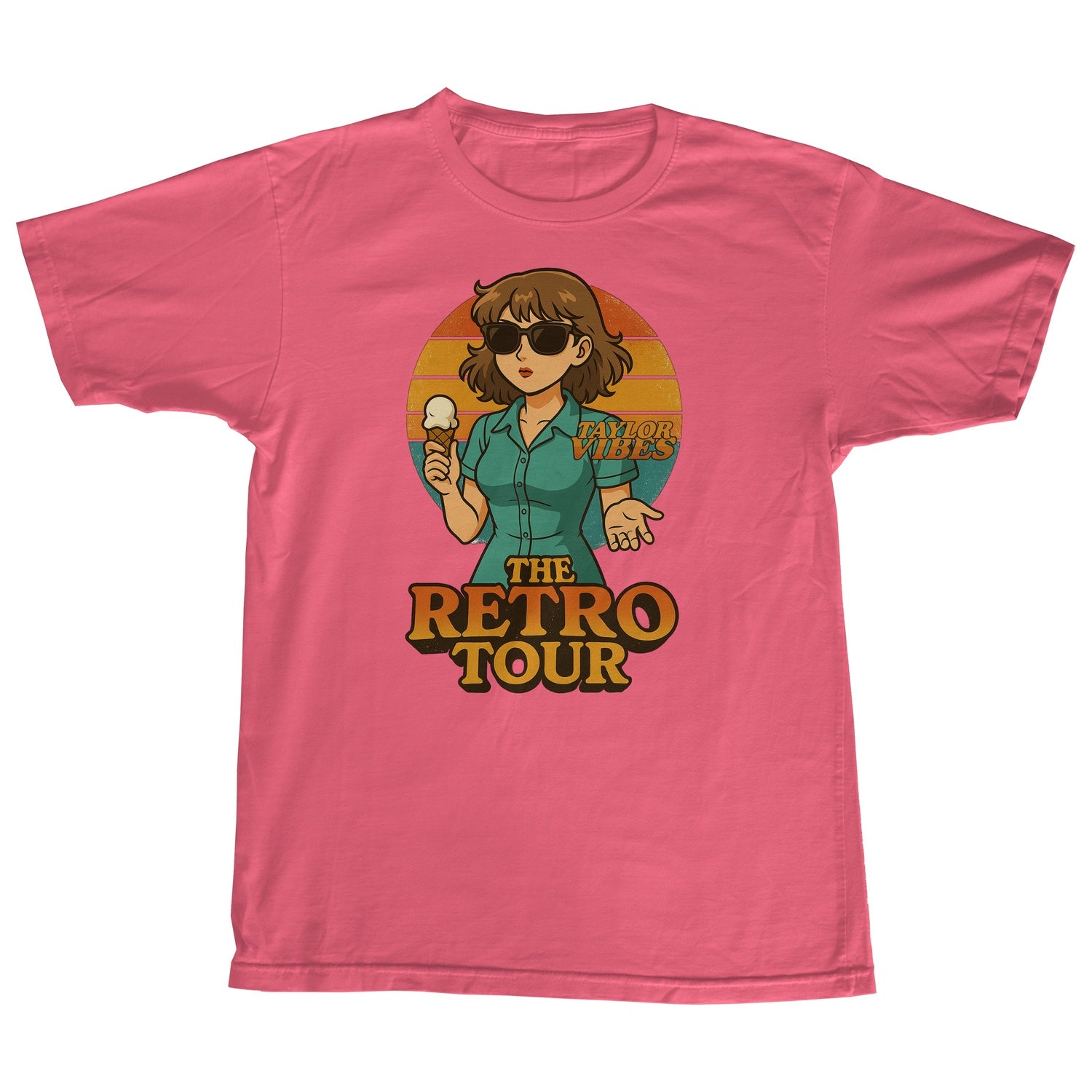TAYLOR THE RETRO TOUR VINTAGE UNISEX T-SHIRT