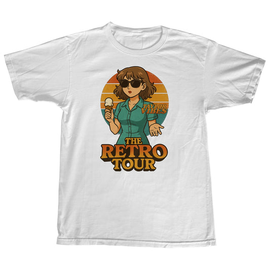 TAYLOR THE RETRO TOUR VINTAGE UNISEX T-SHIRT
